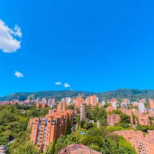  Apartamento Beautiful Ultrafast Internet /el Poblado